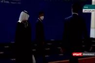 ورود مقامات خارجی به ساختمان مجلس برای شرکت در مراسم تحلیف