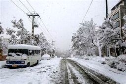تداوم برف و باران در کشور
