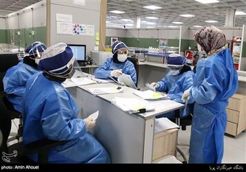 نقاهتگاه بیماران کرونایی در مرکز سلامت ایران‌مال