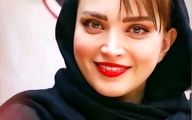 ظاهر عجیب بهنوش طباطبایی در خیابان‌‌های مشهد! + عکس