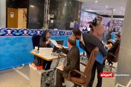 لحظه ثبت نام نامی وزیر دولت احمدی نژاد در انتخابات 1400