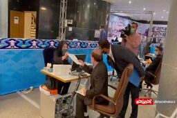 لحظه ثبت نام نامی وزیر دولت احمدی نژاد در انتخابات 1400