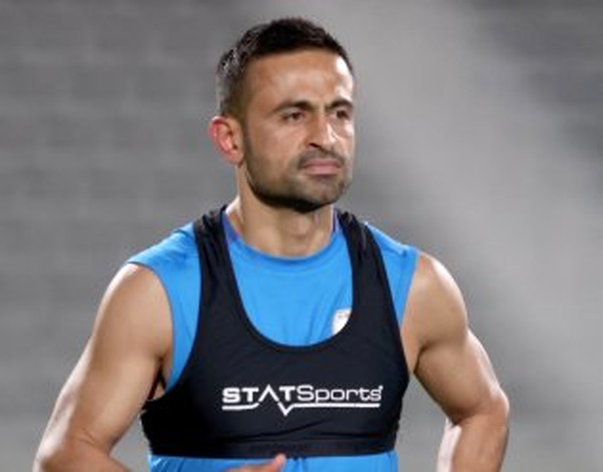 امید ابراهیمی، تمرین پشت تمرین!(عکس)