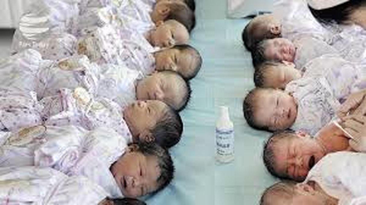 تولد 250 نوزاد در دقیقه