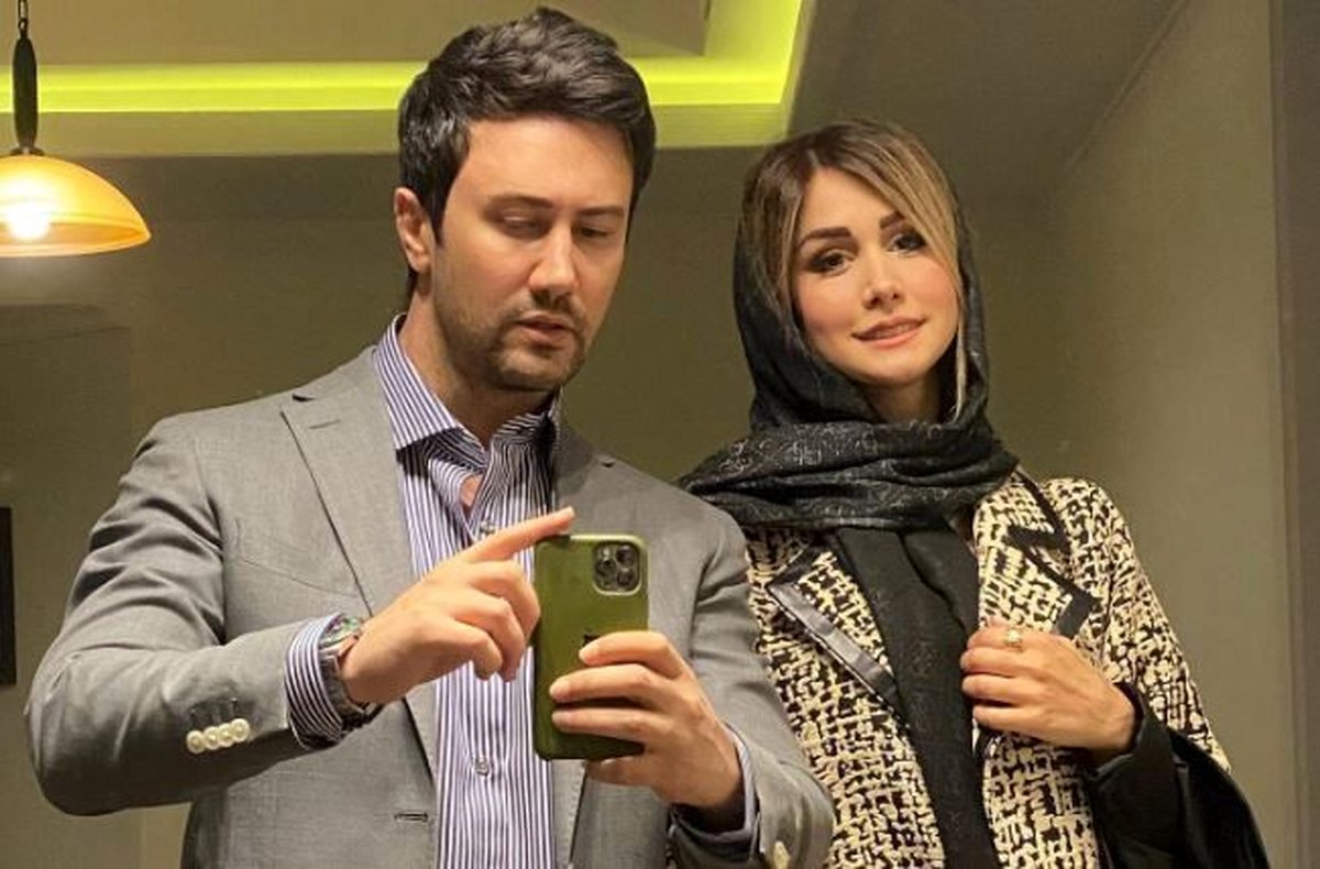 آشتی کنون شاهرخ استخری و همسرش | عاشقانه های همسر شاهرخ استخری برای او