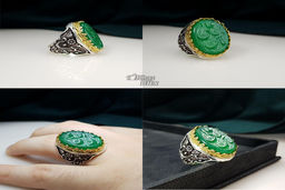 بهترین انگشتر نقره مردانه
