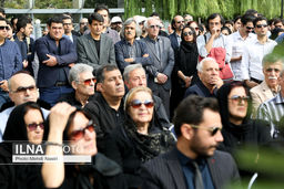 مراسم تشییع پیکر حسین دهلوی موسیقی‌دان فقید کشور