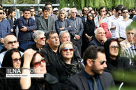 مراسم تشییع پیکر حسین دهلوی موسیقی‌دان فقید کشور