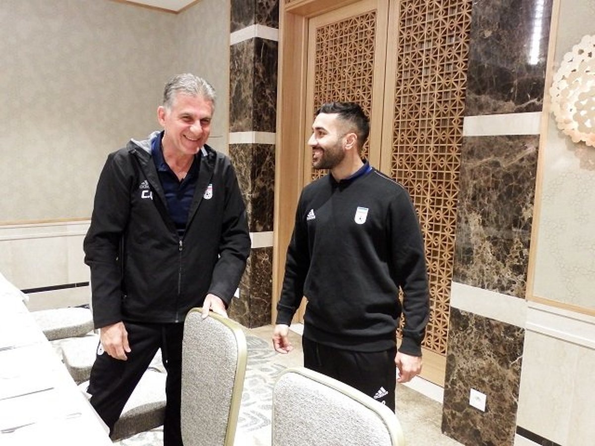 قدوس: صحبتهای کیروش اعتماد به نفسم را بالا برد