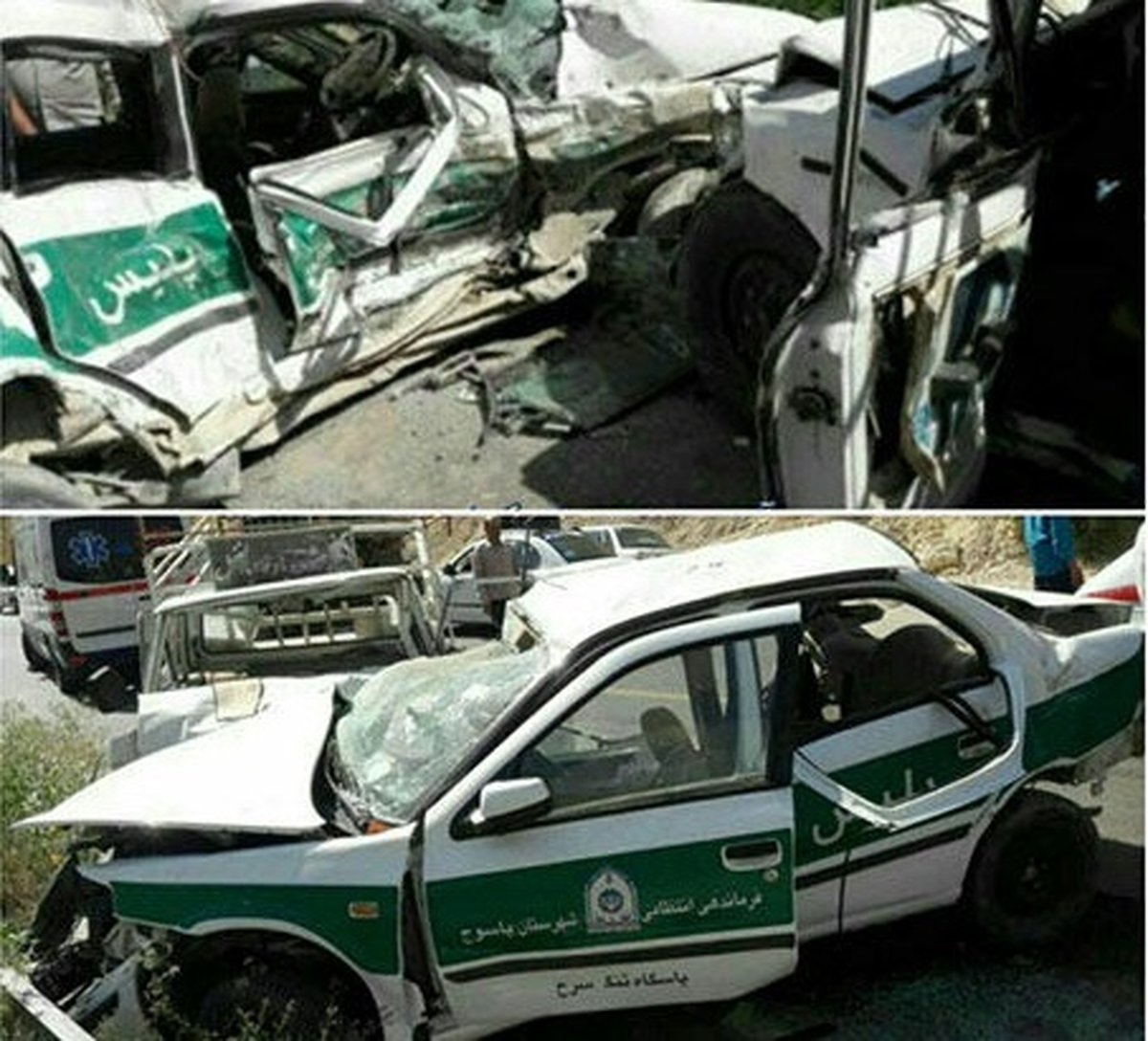 کشته شدن 2 مامور نیروی انتظامی در یاسوج