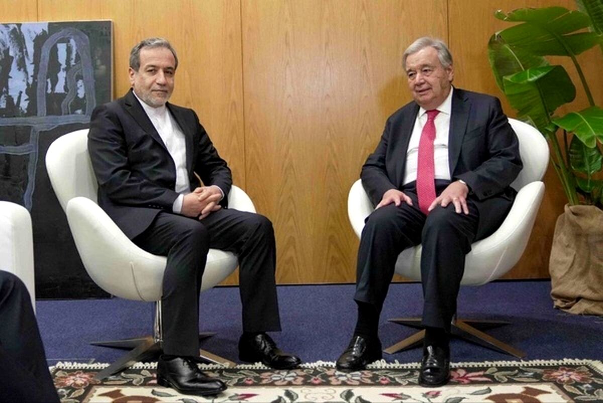 عراقچی در دیدار با گوترش:تاکید بر ضرورت گفتگو و تعامل برای حل و فصل مشکلات