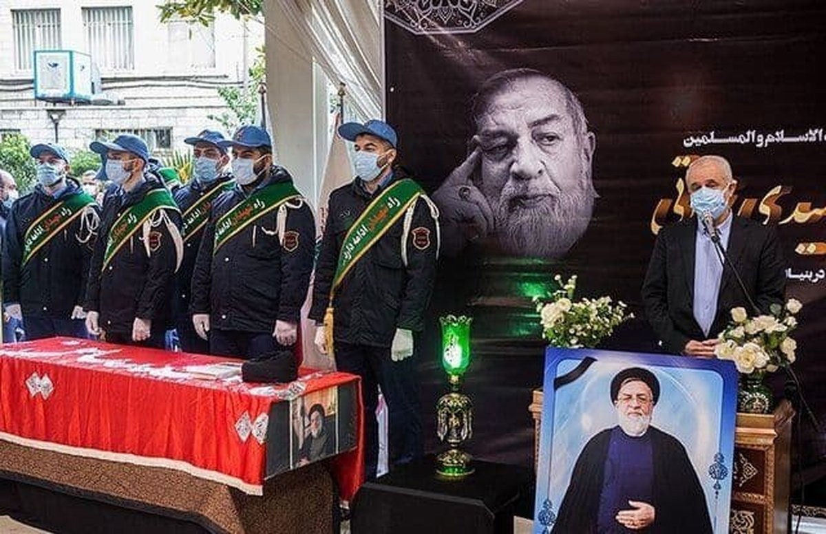 پیکر معاون سابق رئیسجمهور تشییع شد