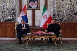 
رئیس مجلس صربستان با قالیباف دیدار کرد