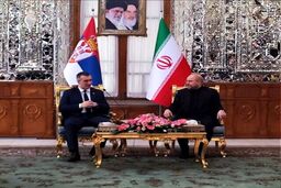
رئیس مجلس صربستان با قالیباف دیدار کرد