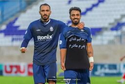 عیدی: پریدم، پایین آمدم و کارت زرد گرفتم!