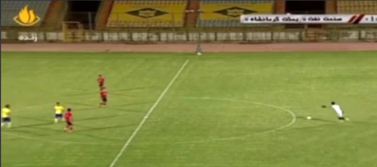 سوپر گل یک دروازهبان در لیگ امیدها!(عکس)