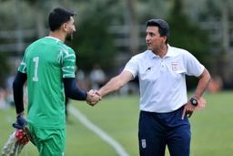 حرکت جالب علی بیرو در کمپ تیم‌های ملی