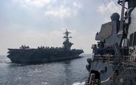 برخورد دو موشک کروز دیگر به ناو هواپیمابر USS Harry S. Truman