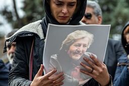 گزارش تصویری؛تشییع پیکر «تورج شعبانخانی»