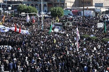 تشییع پیکر «حاج قاسم و ابومهدی» در اهواز