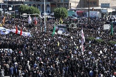 تشییع پیکر «حاج قاسم و ابومهدی» در اهواز