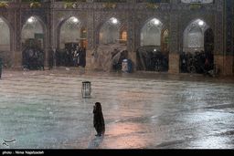 عکس / بارش باران در حرم امام رضا (ع)
 