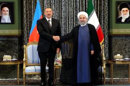 پیام تبریک روحانی به الهام علی‌اف