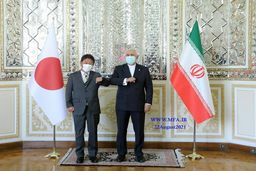 توئیت ظریف پس از دیدار با وزیر خارجه ژاپن