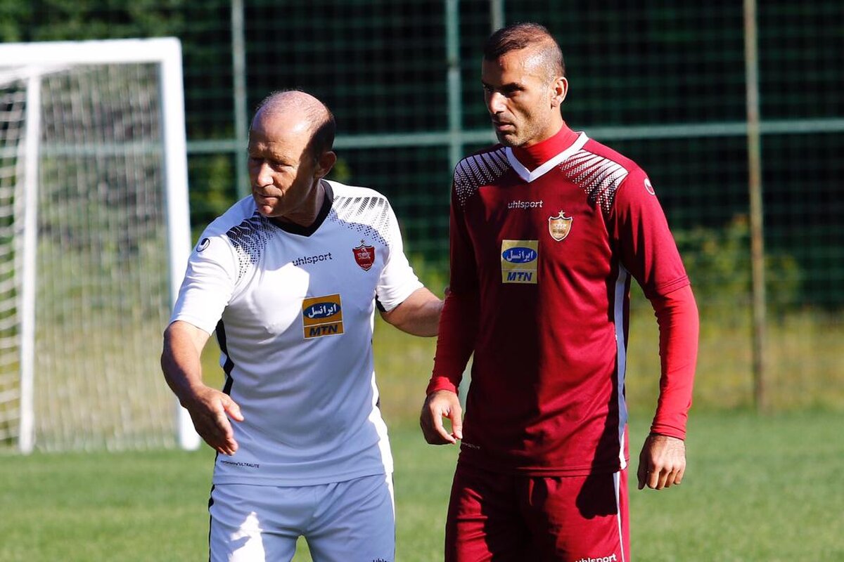 استراتژی و نظم کم نظیر کالدرون در اردوی پرسپولیس