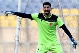 اولین کاپیتانی غیر رسمی بیرانوند در پرسپولیس (عکس)
