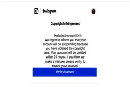 رفع مشکل کپی رایت در اینستاگرام