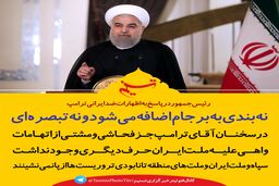 فتوتیتر/روحانی: نه بندی به برجام اضافه می‌شود و نه تبصره‌ای