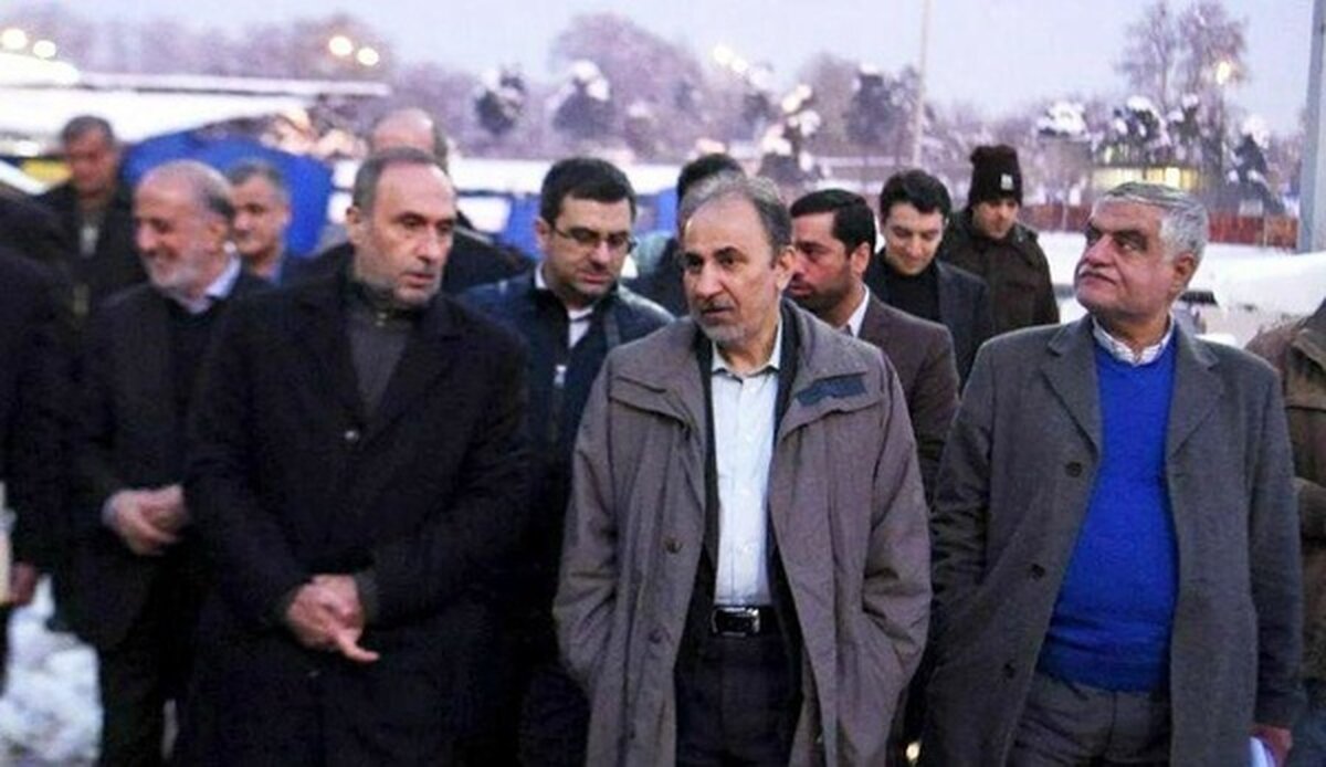 بازدیدهای سرزده شهردار تهران از سایت‌‌‌های برف روبی