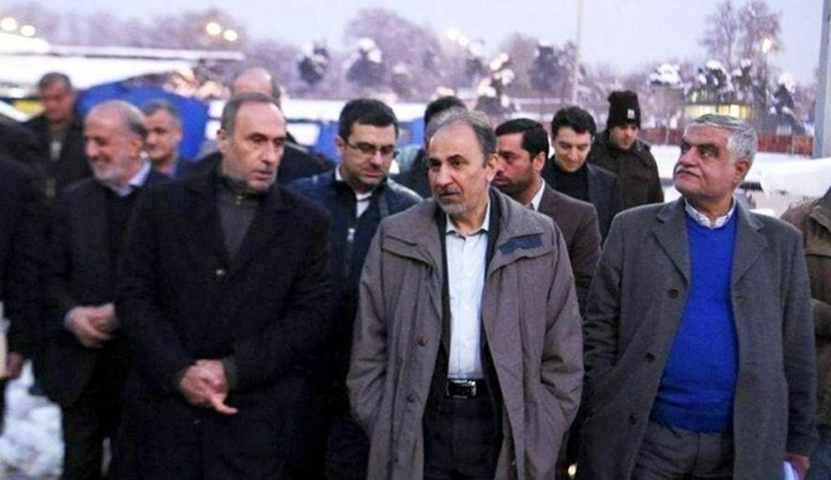 بازدیدهای سرزده شهردار تهران از سایت‌‌‌های برف روبی