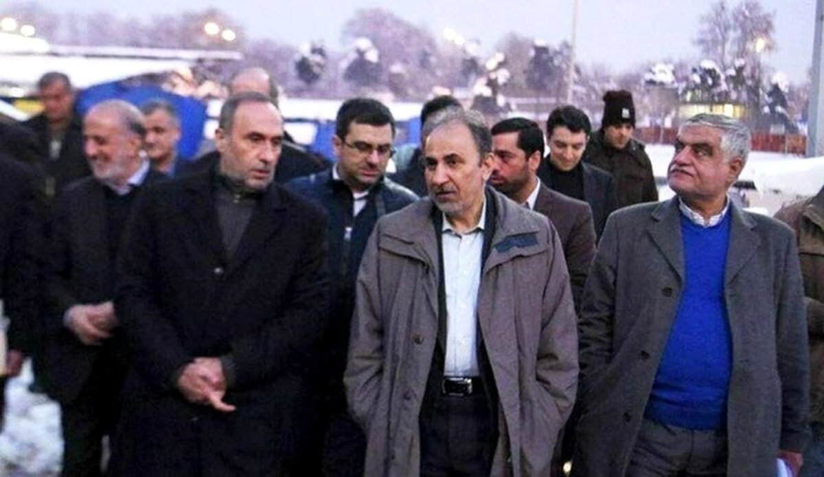 بازدیدهای سرزده شهردار تهران از سایت‌‌‌های برف روبی