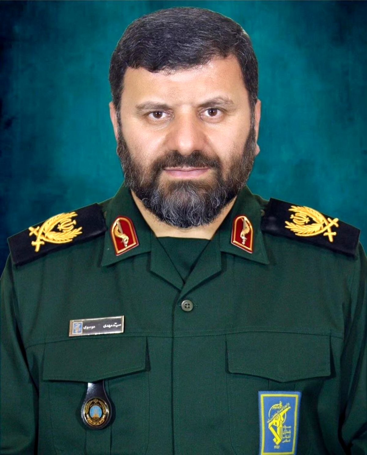 عکسی از سرتیم حفاظت رئیسجمهور که در حادثه بالگرد به شهادت رسید
