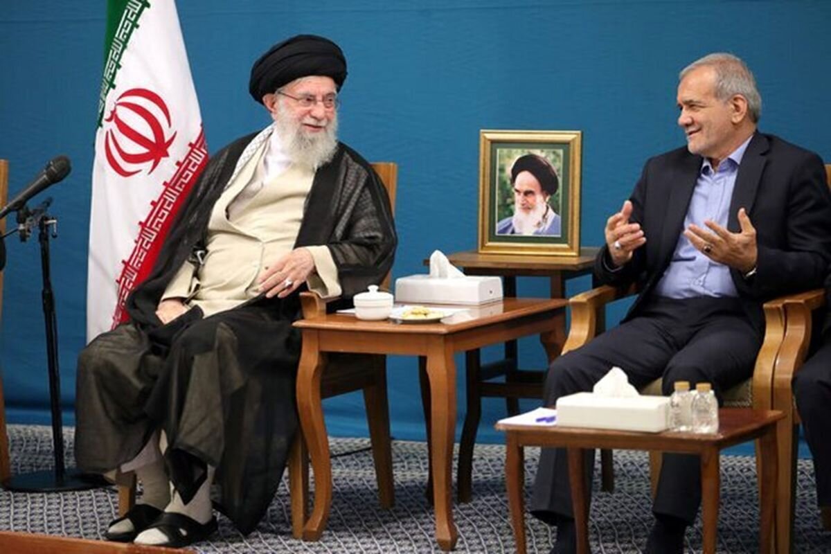 جلسه خصوصی پزشکیان و رهبر انقلاب برای هماهنگی سفر آمریکا