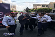 تصاویر  تشییع پیکر همسر امام موسی صدر 