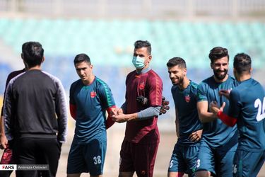 تمرینات پرسپولیس