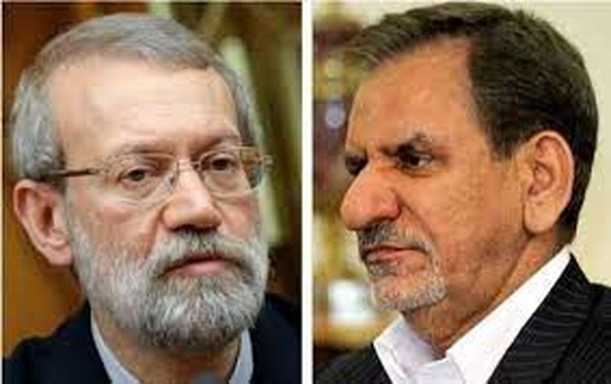 اعتدال و توسعه جانب لاریجانی را می‌گیرد یا جهانگیری؟