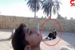 فیلم وحشت آور از تیراندازی مرد عراقی / پسرش سیبل هدف شد