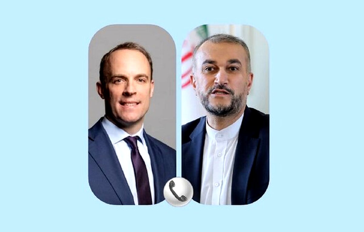 تماس تلفنی وزیر انگلیسی با امیرعبداللهیان