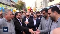 فیلم / راهپیمایی ۱۳ آبان در تهران