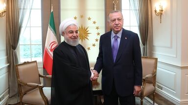 دیدار روحانی و اردوغان