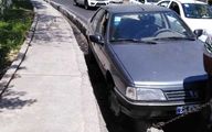تلاش راننده پژو برای  متوقف کردن خودرو پس از سکته قلبی