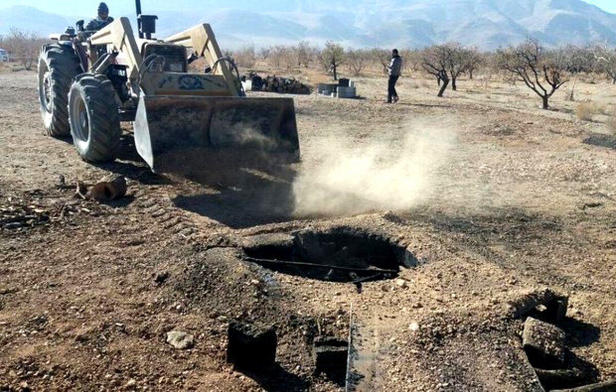 ۳۳ حلقه چاه غیرمجاز در تهران با دستور قضایی مسدود شد