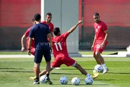 امیری و نمایش آمادگی مقابل چشم کادر فنی (عکس)