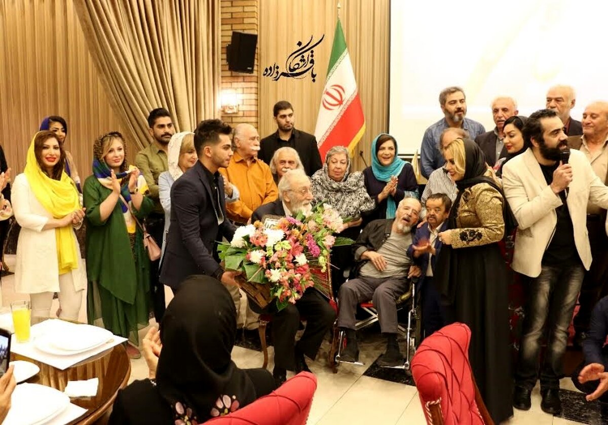 خاطره  بازیگر پیشکسوت از سعید کنگرانی در مراسم ضیافتی با حضور هنرمندان + عکس