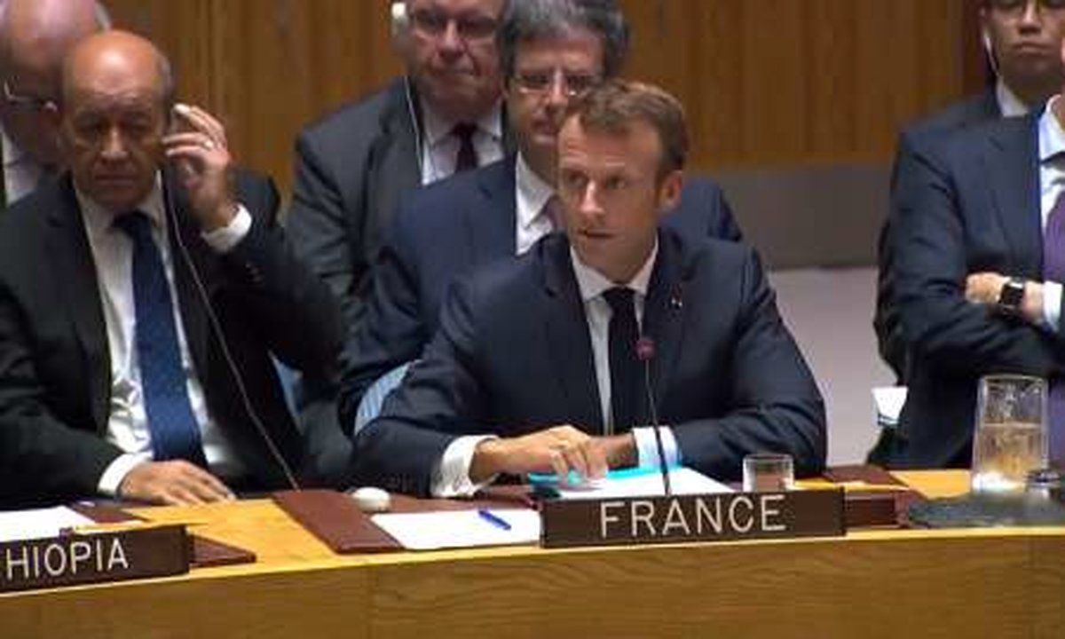 در نشست شورای امنیت/ مکرون: برجام یک توافق جدی است