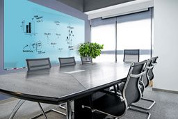 کاربرد وایت برد شیشه ای در محیط های اداری